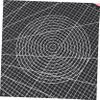 Veemoon 2pcs Handmade Self Healing Cutting Mat Double Sided Non-slip Cutting Board for Arts Crafts Sewing Quilting and Diy Projects Black view 3