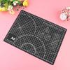 Veemoon 2pcs Handmade Self Healing Cutting Mat Double Sided Non-slip Cutting Board for Arts Crafts Sewing Quilting and Diy Projects Black view 4