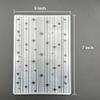 3D Plastic Embossing Folder Template Stereoscopic Stars Texture 5x7 Inch for Card Making DIY Scrapbooking Paper Crafting Handmade Crafts Scrapbooking Arts Supplies Scrapbook Decor view 3