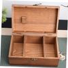 NUOBESTY Wooden Sewing Kit Storage Box and Compact Pin Storage Box for DIY Projects view 3