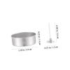 LIFKOME 150pcs Aluminum Tea Light Tins Candle Containers Perfect for Making and Decor view 2