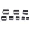 8Pcs Shape Style Hollow Punch Cutter Tool, High Carbon Steel Square Leather Hole Punch Square Leather Die Cutters Tool for Belt Bag Wallet view 1