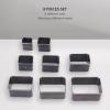 8Pcs Shape Style Hollow Punch Cutter Tool, High Carbon Steel Square Leather Hole Punch Square Leather Die Cutters Tool for Belt Bag Wallet view 2