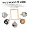 JEWEDECO Professional Screen Printing Frames Sturdy Wooden Frame for DIY Printing view 3