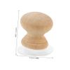 CORHAD Ruler Suction for Quilting Ruler Sewing Rulers Fabric Tool Wood Handle for Quilting view 2