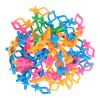 100pcs Colorful Silicone Bobbin Holder, Adjustable Design for Sewing Thread, Sturdy and Practical Sewing Accessory, Organize Spools Neatly, Fit Most Sewing Scenarios view 1