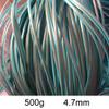 ECYC Ltd 4.7mm Flat Rattan Weaving Repair Material, Synthetic Plastic Rattan Strips Rattan Wicker Repair Kit for Repairing and Fixing Patio Furniture, Storage Basket, Crafts, 1.1 lb (About 360 feet) view 2