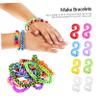 GANAZONO 40bags Rubber Band Bracelet Clips s Clips for Diy Crafting Includes Bands for Boys and Girls Creative Projects view 3
