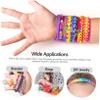 GANAZONO 40bags Rubber Band Bracelet Clips s Clips for Diy Crafting Includes Bands for Boys and Girls Creative Projects view 4