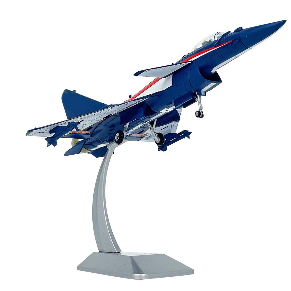 CHICHIYANG 1/100 Chinese Air Force J-10C Vigorous Dragon Fighter Finished Model Alloy Airplane Aircraft Miniature for Home Decor