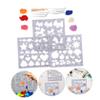 VILLCASE Felt Wool Poking Tool for Boys and Girls Needle Felting Starter Kit Felting Template Stencil DIY Craft Stencils for Boys and Girls view 3