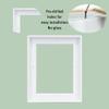 CANFRAVAS 4Pack Canvas Floater Frame,Canvas Floating Frame for Canvas Art 0.6"-0.9" Deep,Floater Frames for Canvas Paintings,Floater Frames for Canvas Art(11"x14",White) view 4