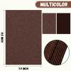 10 Pack Glitter Foam Sheets Craft 8 x 12 inch, Sparkles Foam Paper for Art Crafts Projects, Classrooms Scrapbook Gift DIY Cutters Card Party Decoration (Brown) view 2