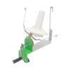 Manual Yarn Ball Winder, Large Spool Capacity 1.1 lbs, Smooth Hand Crank with Double Arm Balance & Anti-Tangle Design, Tabletop Clamp, Portable Knitting Winder for Wool Cotton Yarn, White & Green view 2