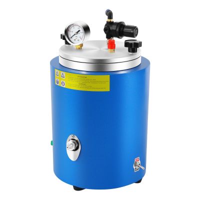 110V 500W Adjustable Wax Injection Machine, Dual Nozzles, 2.2L Wax Tank Casting Equipment, Tabletop Wax Injector for Precision Models