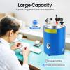 110V 500W Adjustable Wax Injection Machine, Dual Nozzles, 2.2L Wax Tank Casting Equipment, Tabletop Wax Injector for Precision Models view 4