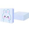 JGYXQYD 6PCS 5x5 Inch White Blank Books for Kids 160GSM Blank Hardcover Book to Write Stories Hardcover Sketchbooks for Students DIY Make Your Own Book Blank inside 48 Pages view 1