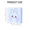 JGYXQYD 6PCS 5x5 Inch White Blank Books for Kids 160GSM Blank Hardcover Book to Write Stories Hardcover Sketchbooks for Students DIY Make Your Own Book Blank inside 48 Pages view 2