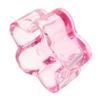 Didiseaon Crystal Nail Dappen Dish Sturdy Nail Brush Holder Chic Transparent Design view 1