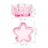 Didiseaon Crystal Nail Dappen Dish Sturdy Nail Brush Holder Chic Transparent Design view 2