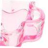 Didiseaon Crystal Nail Dappen Dish Sturdy Nail Brush Holder Chic Transparent Design view 3