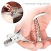 Punch Pliers, Professional Hole Puncher Notch Punching Pliers Sewing Pattern Pliers Pattern Notcher Tool Handheld Slot Single Hole Punch Stainless Steel for Card Paper Ticket Check view 4