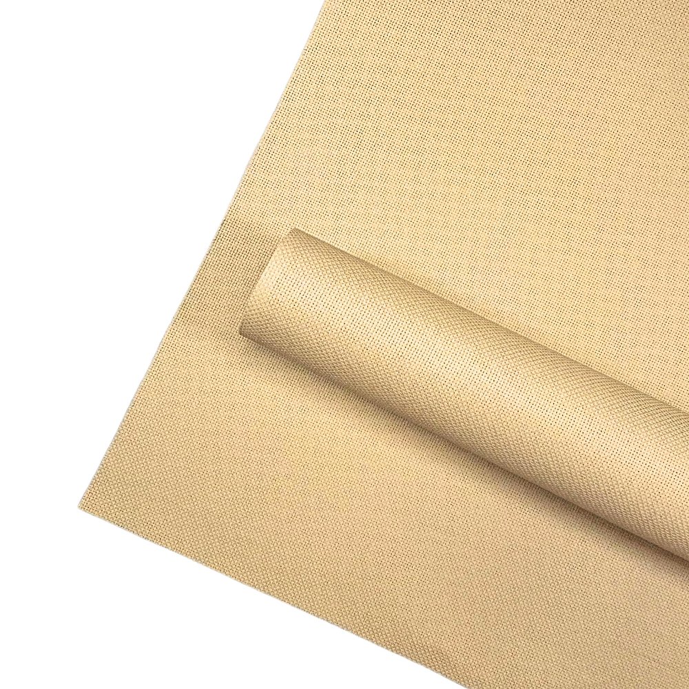 2 Sheets of Wheat 14 Count Aida Cloth 18 x 18 Inch Pre-Cut Fabric Squares Cross Stitch Fabric 100% Cotton Ideal for Needlework & Embroidery The Knotty Unicorn