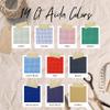 2 Sheets of Wheat 14 Count Aida Cloth 18 x 18 Inch Pre-Cut Fabric Squares Cross Stitch Fabric 100% Cotton Ideal for Needlework & Embroidery The Knotty Unicorn view 3