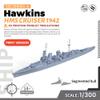 MRY-SFW LFC300561-A 1/300 Military Model Royal Navy HMS Hawkins Cruiser view 2