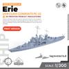 MRY-SFW LFC300512-A 1/300 Military Model Kit USN Erie Class Gunboats PG-50 view 2