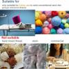 OJHVTCXD Electric Yarn Ball Winder with Counter,Automatic Knitting Roller Twine, Knitting Roll String Yarn Thread Ball Winder-500g Max Winding Capacity Yarn Ball Winder for Metal Yarn, Wool,White view 2