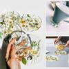 BOLOUY 4 in 1 Crystal Epoxy Resin Coaster Tray Molds Agate Geode Resin Molds Coaste Making Accessories Office Home Decoration view 2