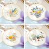 Embroidery Kit for Beginners Pre-Printed Embroidery Cloth, Adjustable Hoop, Colorful Threads, Needles, and Tools for DIY Handmade Needlework(Green) view 4