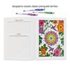 Color Your Mind - Mindful Coloring Pad for Adults Stress Relief & Relaxation Through Art Calming Designs for Creative Expression & Focus Thick Artist-Grade Paper view 4