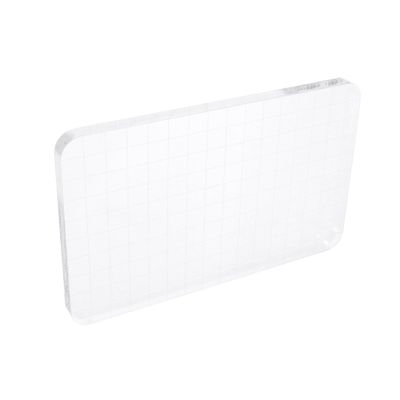 OSALADI Acrylic Stamp Block for Crafting Transparent Stamp Tool for Journaling and Scrapbooking for Boys and Girls and Adults