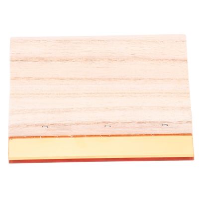 ARTIBETTER Screen Printing Squeegee Durable Wooden Ink Scraper for Graphic and Textile Applications Smooth Surface for Easy Use and Storage for DIY Enthusiasts