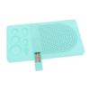 PLAFOPE Quilling Board with Pins and Winder Tool for Paper Crafting Lightweight and Compact DIY Paper Quilling for Beginners and Professionals Blue view 1