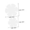 SEWOART 2pcs Multi-Functional Bowl Cozy Template Quilting Ruler Bowl Wrap DIY Stencil Sewing Pattern Templates view 2