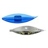 Veemoon Tatting Shuttle Set 2pcs Plastic Metal Shuttles Scarf Knitting Weaving DIY Craft Tools view 1