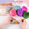 There are 170 Colors and 9 Shades Available This Woollen Yarn is Made of 100% Pure Wool Weighs 3.53oz(100 g) and issuitableformediumtolargeDIYneedlefeltingprojects (Brown Tones, F76) view 4