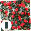 4 Rolls Floral Paper Wrapped Wire Flexible Garland Flower Arrangement Wire 35m/roll Florist for Use view 4