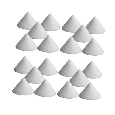 DIYEAH Ceramic Refractory Support Nails for Pottery Set 20pcs Clay Kiln Tools Kiln Supplies