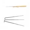 OSALADI 60pcs Wool Felt Punch Needle Set for DIY Embroidery Craft Stab Tool for Easy Thread Sewing Needles Embroidery Pen view 4