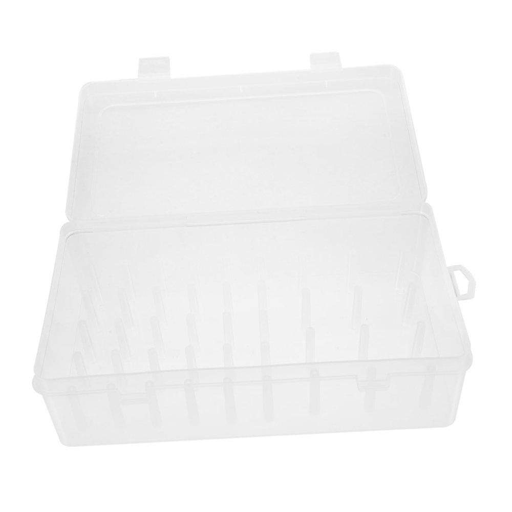 Veemoon 42 Spool Sewing Thread Organizer Box Multi-Functional Storage Container for Home Use for Crafting Mending and DIY Projects