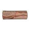 DRTGEDS Rose Gold Glitter Multipurpose Utility Pen Case,Pencil Pouch Organizer,Fashion Design Zipper Closure,Ideal Gift view 2
