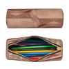 DRTGEDS Rose Gold Glitter Multipurpose Utility Pen Case,Pencil Pouch Organizer,Fashion Design Zipper Closure,Ideal Gift view 3