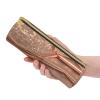 DRTGEDS Rose Gold Glitter Multipurpose Utility Pen Case,Pencil Pouch Organizer,Fashion Design Zipper Closure,Ideal Gift view 4