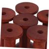 STOBOK 6pcs Vintage Spool Holder for Yarn Spools Sewing Machine Bobbin Knitting Yarn Embroidery Thread Home Weaving Storage Dispenser view 3