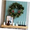 GRIRIW Artificial Christmas Tree Accessories 10pcs Pine Picks Pinecone Stems for Decorations Home Decor view 3