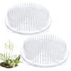 DIYEAH 2sets Flower Arrangement Holder Flower Frog Grids Arranger Insert Suction Cup Holders for Vase Home Decor 2pcs*2 view 4